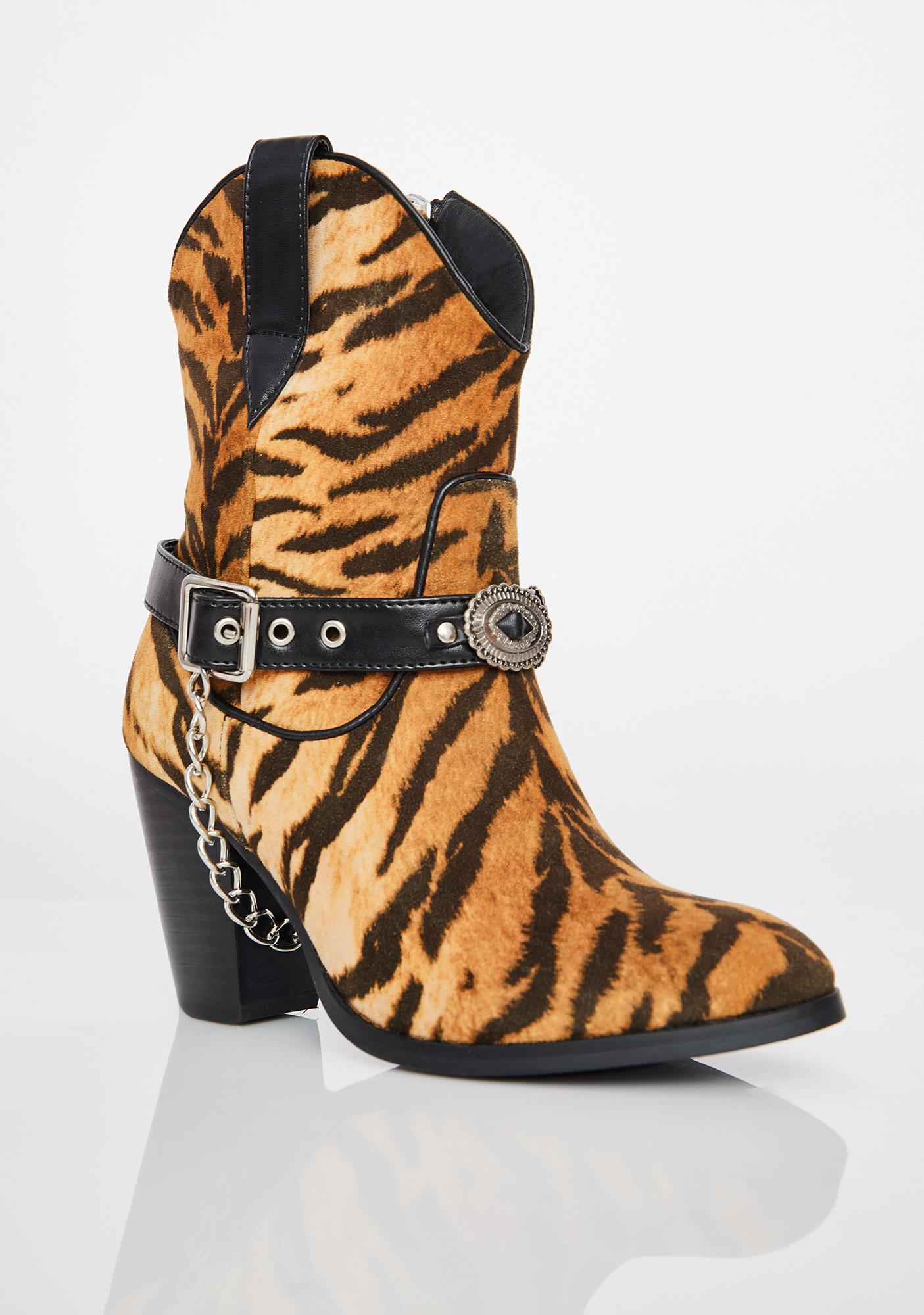 tiger cowboy boots