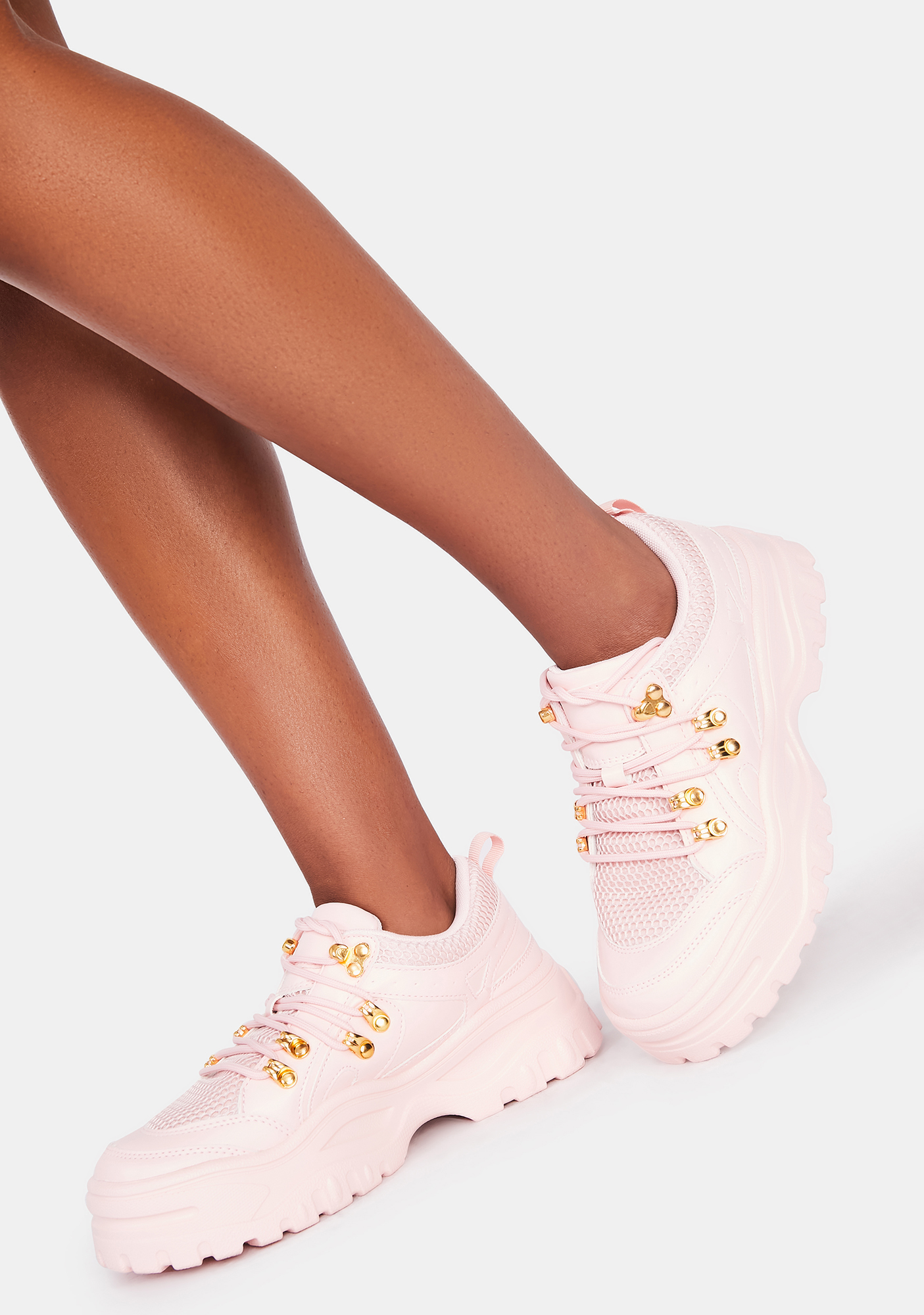 dollskill chunky platform sneakers