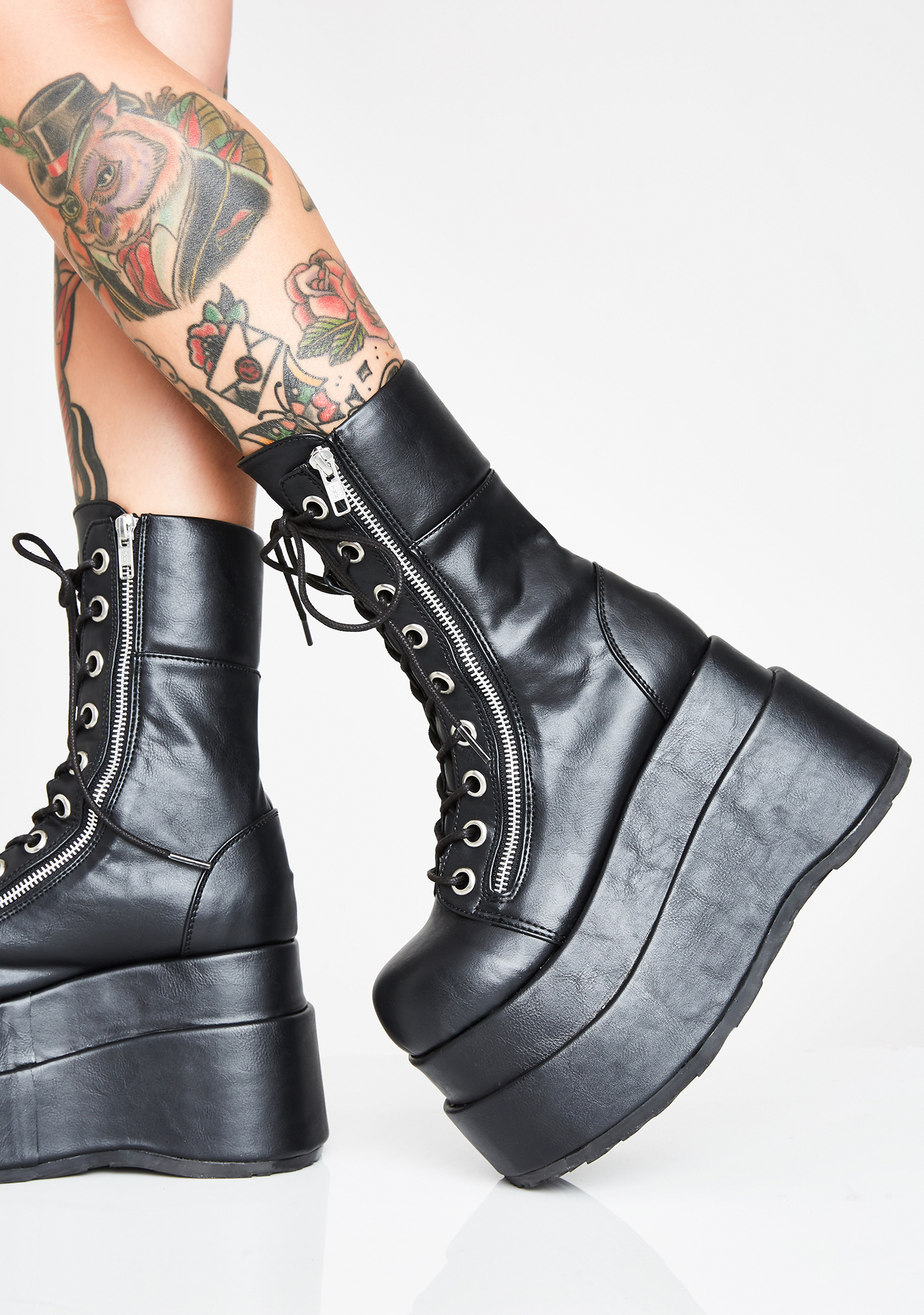 Demonia Vampyro Platform Boots | Dolls Kill