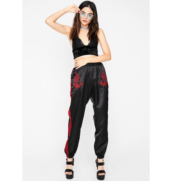 dragon track pants