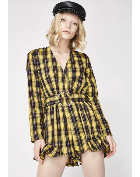 Watch N' Learn Belted Romper