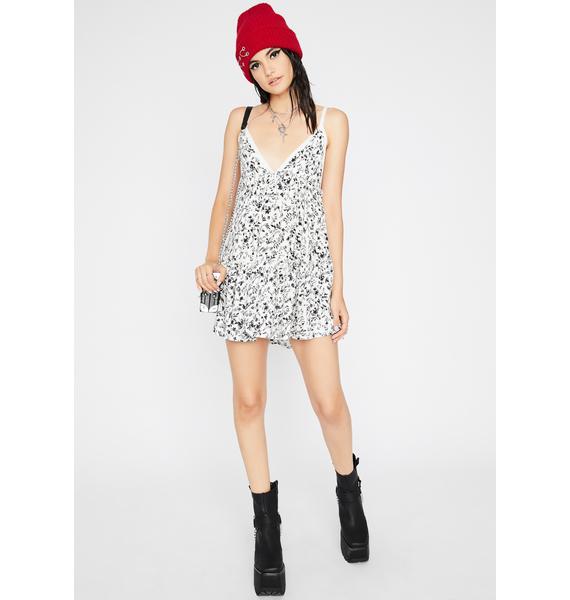 Floral Babydoll Dress Dolls Kill