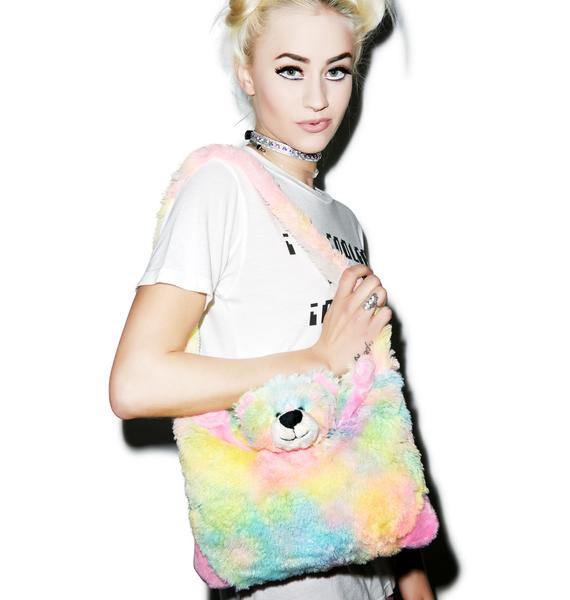 Pillow Pets Rainbow Bear Purse Dolls Kill