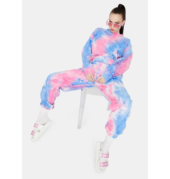 tie dye jogger set wholesale