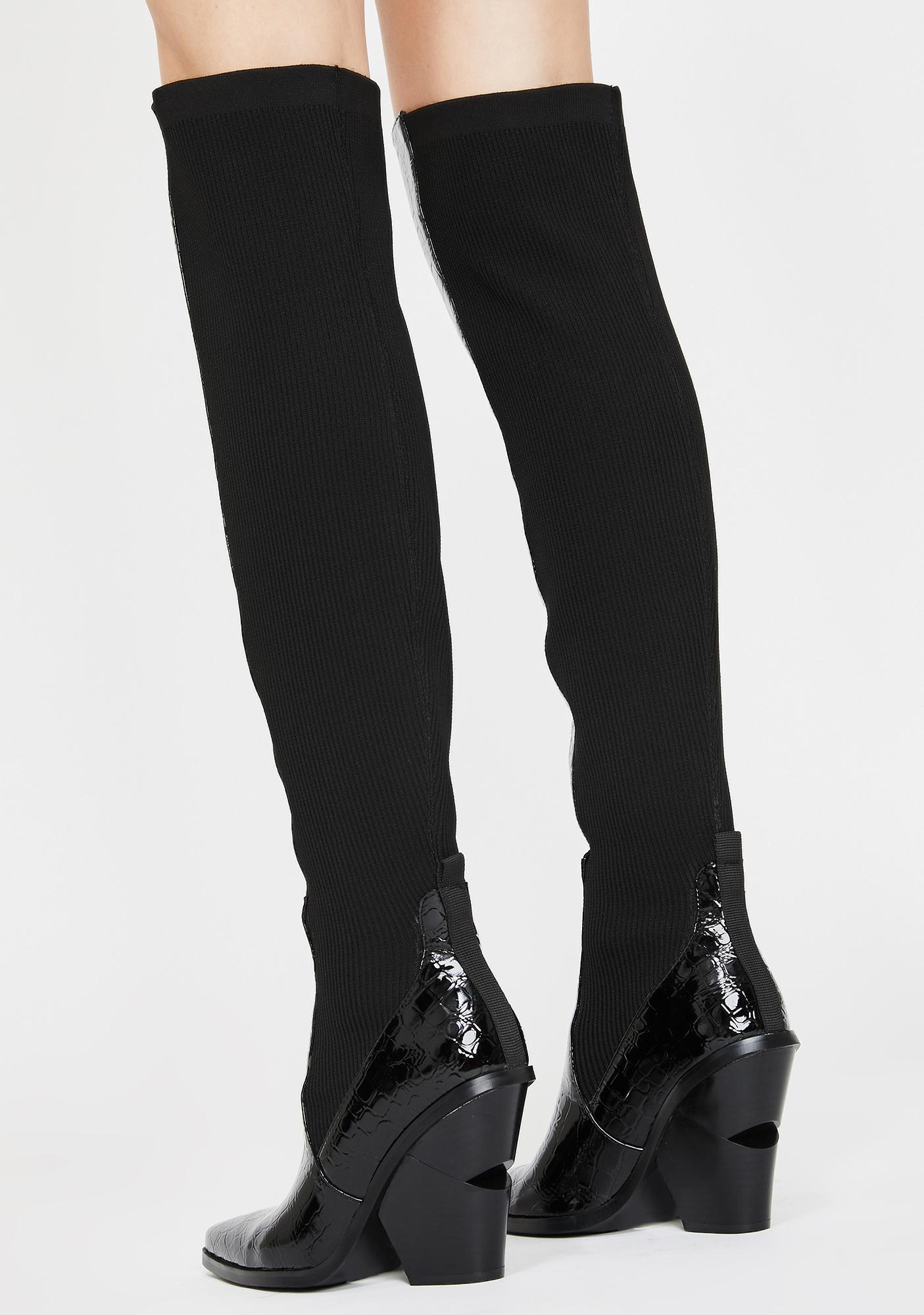 azalea wang sue knee high boot