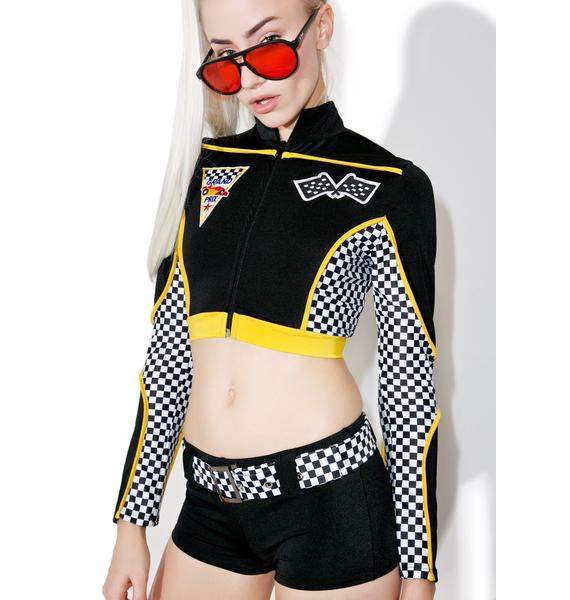 Sexy Racer Girl Costume Dolls Kill