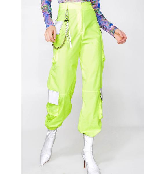 reflective combat trousers