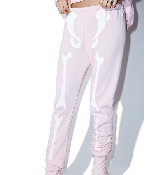 skeleton sweatpants womens