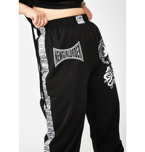 tape joggers womens