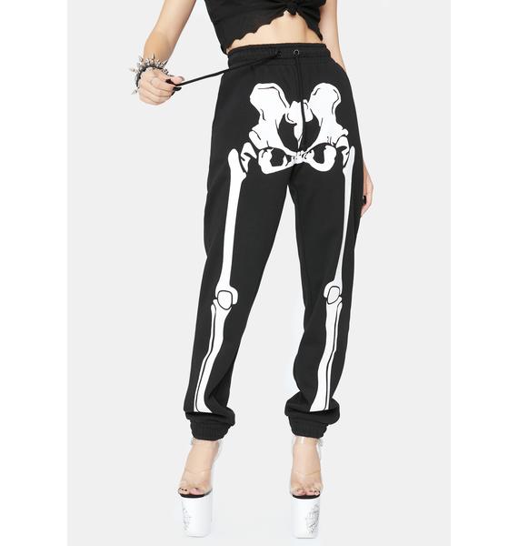 skeleton hoodie and joggers