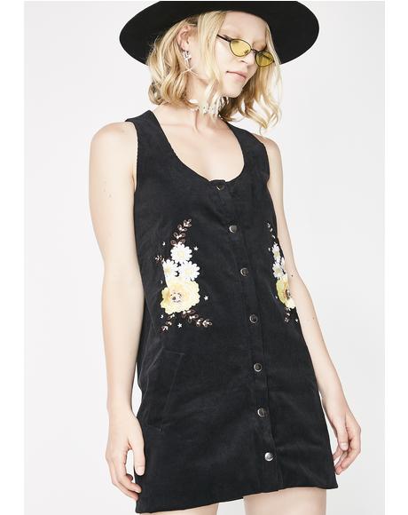 Garden Baby Button-Up Dress