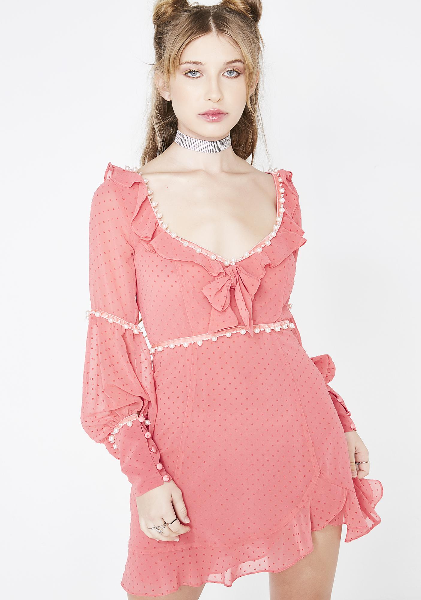 for love and lemons marquee mini dress