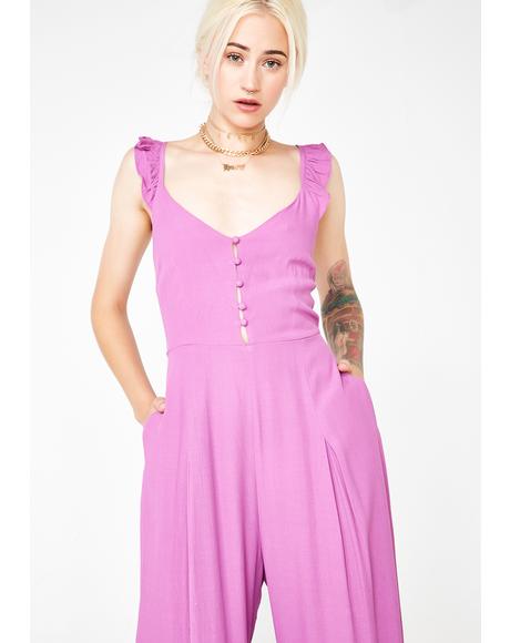 Sweet Skylark Flowy Jumpsuit