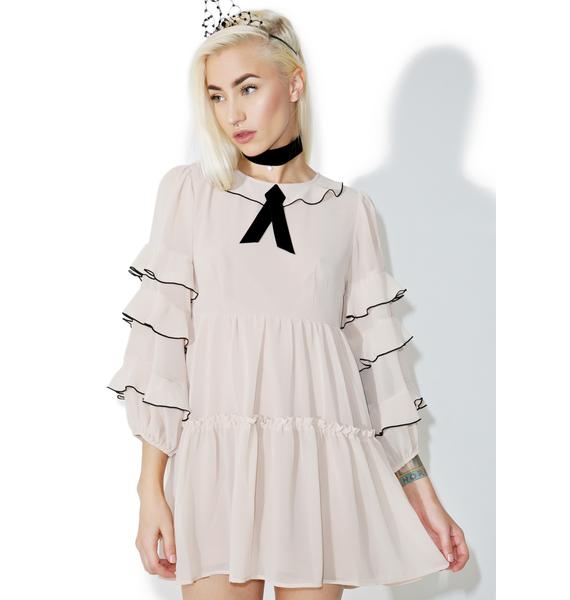 for love and lemons tiered ruffle gown