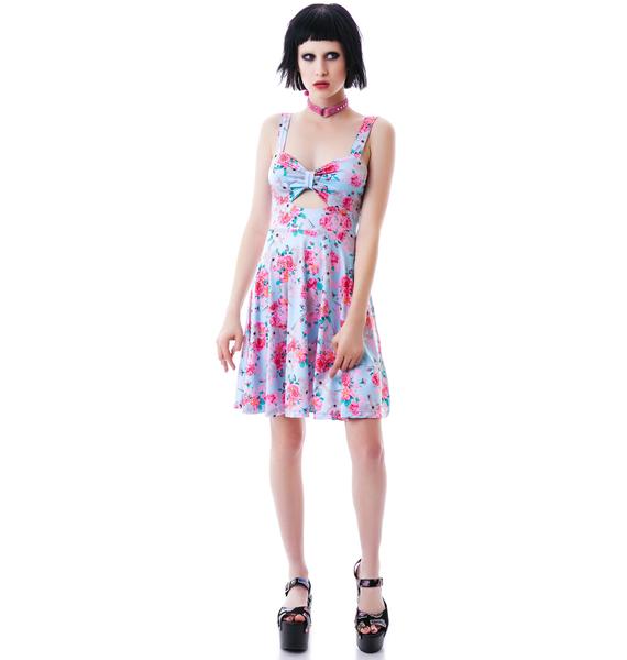 Iron Fist Buns N Roses Babydoll Dress | Dolls Kill