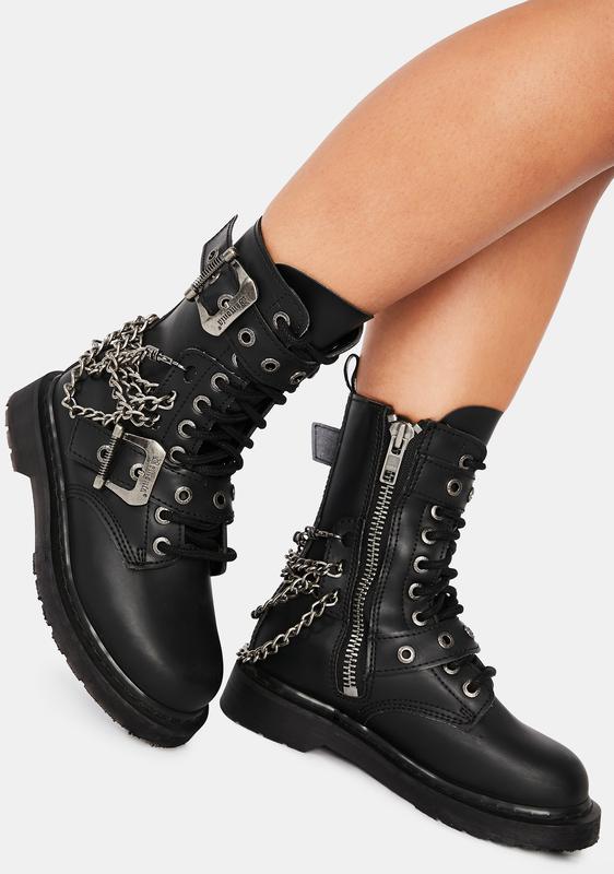 demonia combat boots