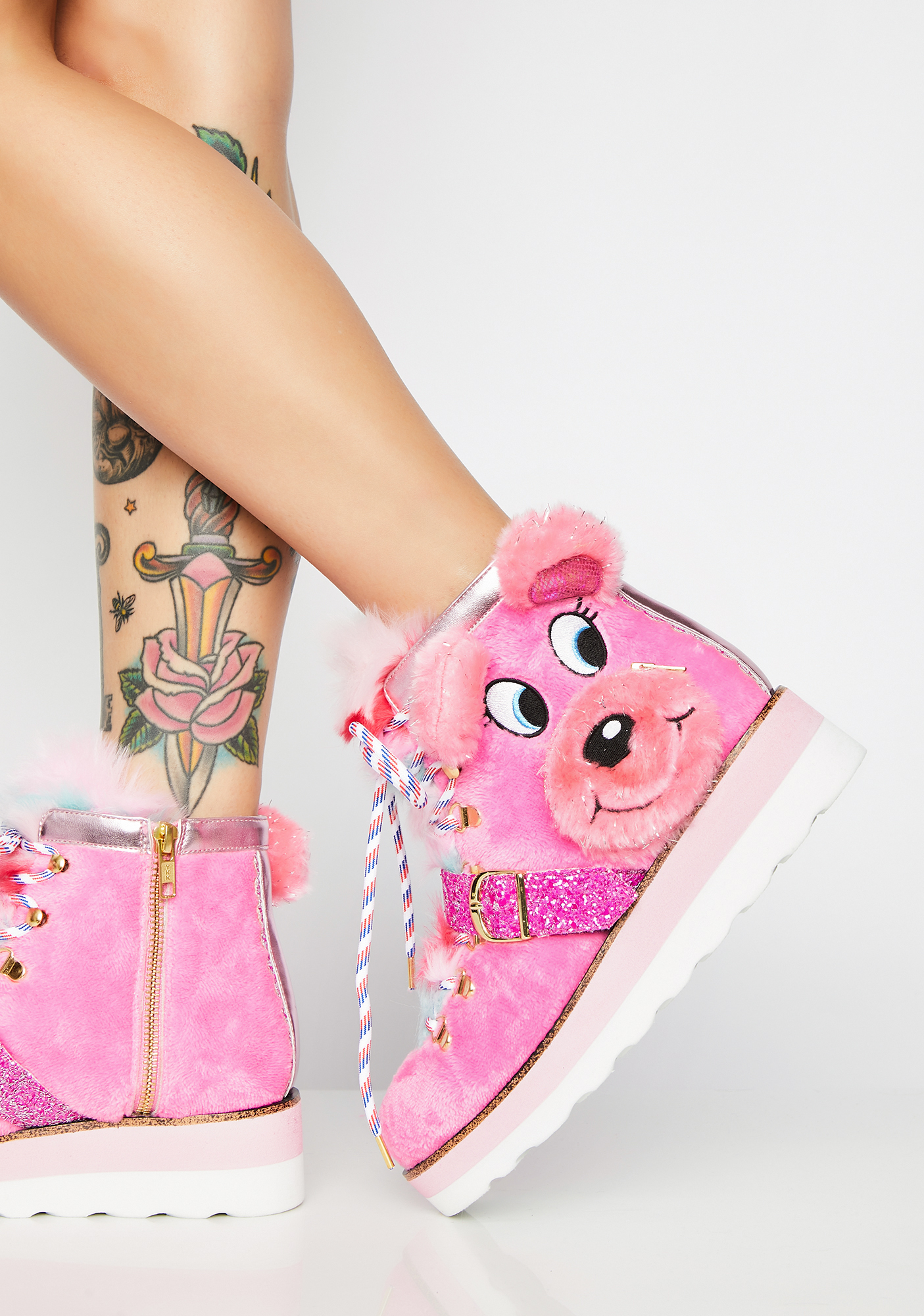 irregular choice teddy bear shoes