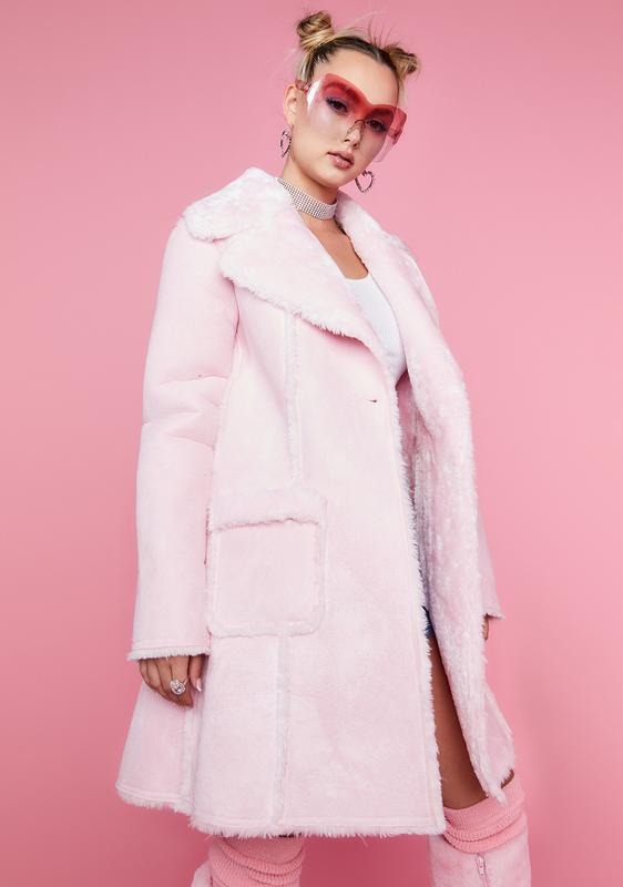 sugar pink coat