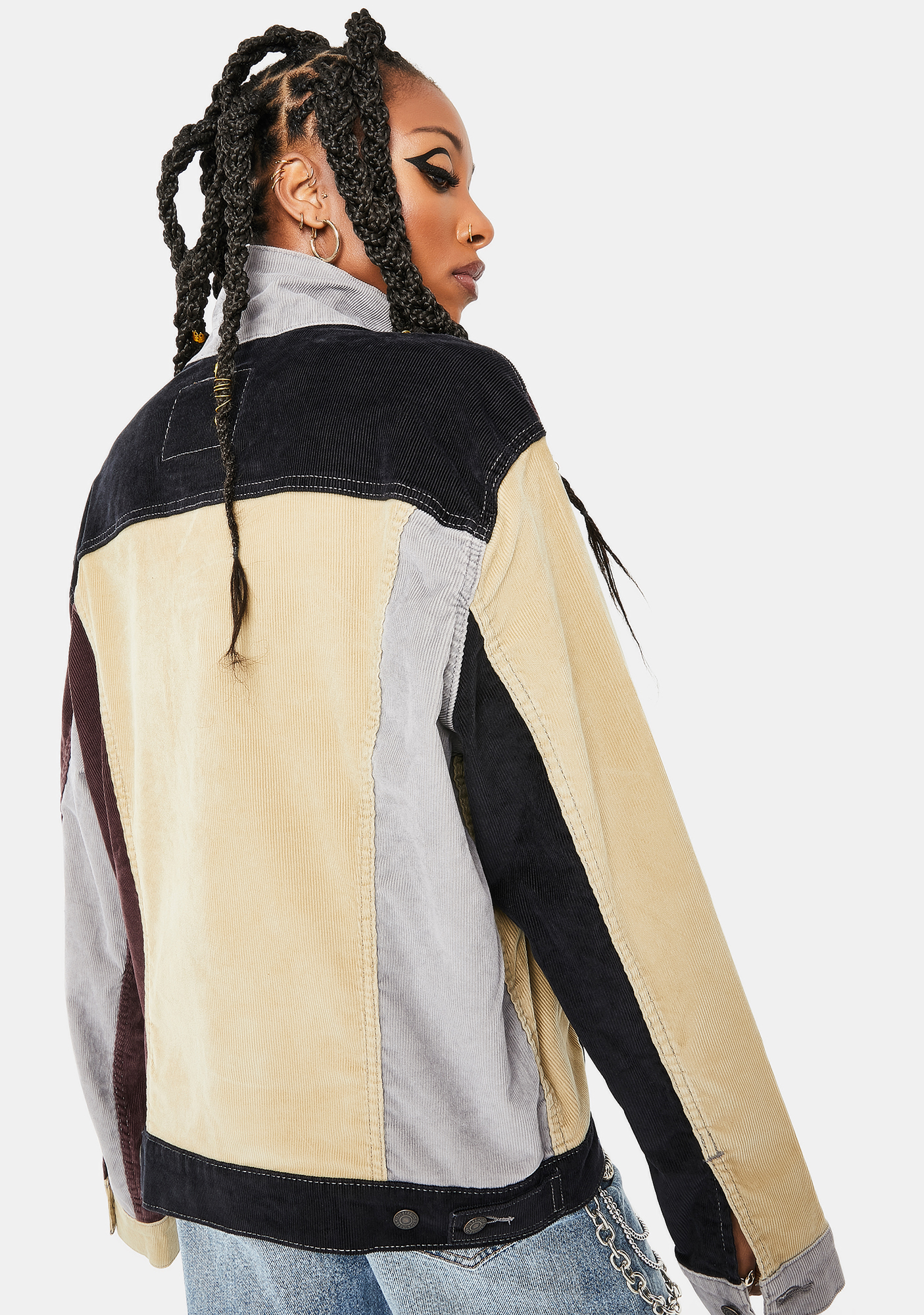 levis color block jacket