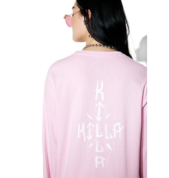 Kill Brand Killa Cross Bones Long Sleeve Tee Dolls Kill