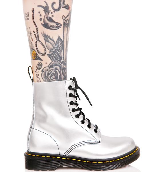dr martens 1460 silver