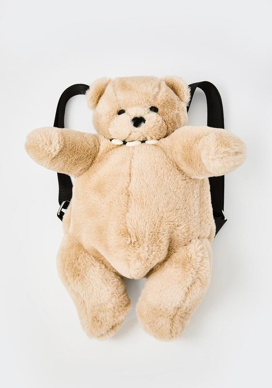 vetements bear backpack