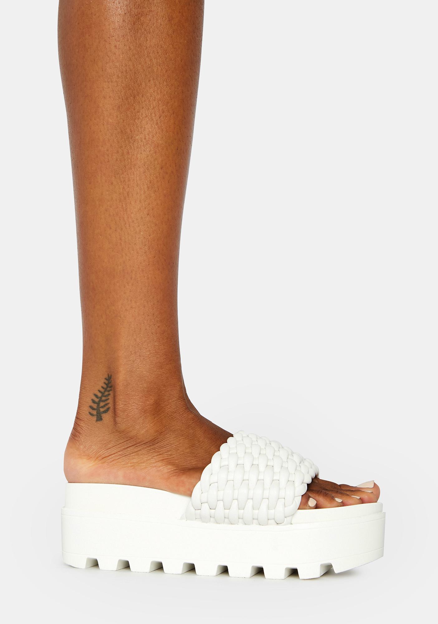 woven platform slides