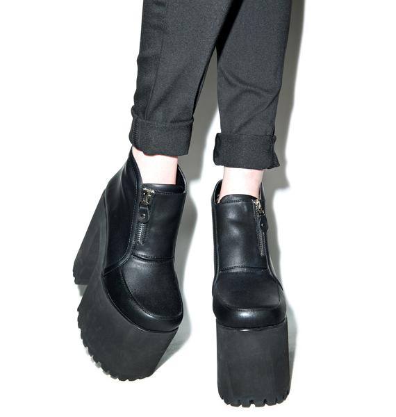 Current Mood Hacker Boots | Dolls Kill