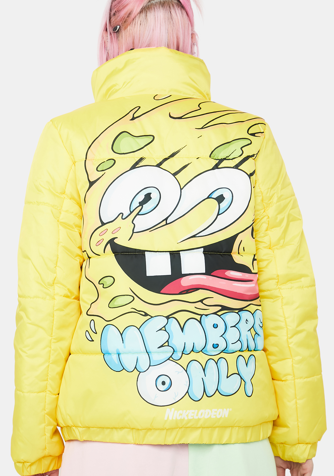 Members Only Nickelodeon Spongebob Squarepants And Friends Reversible ...