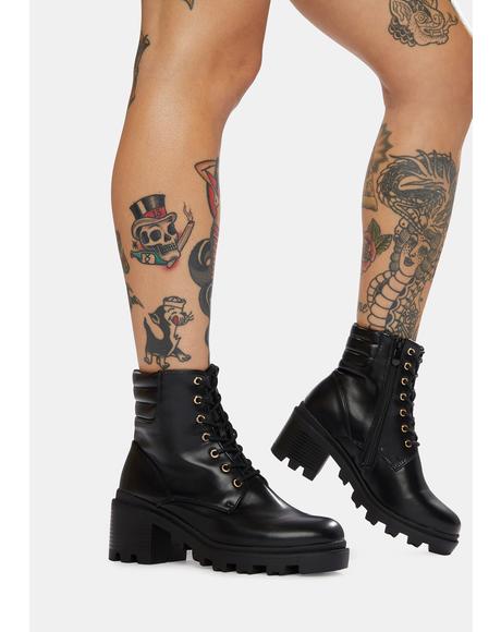 faux leather ankle boots white