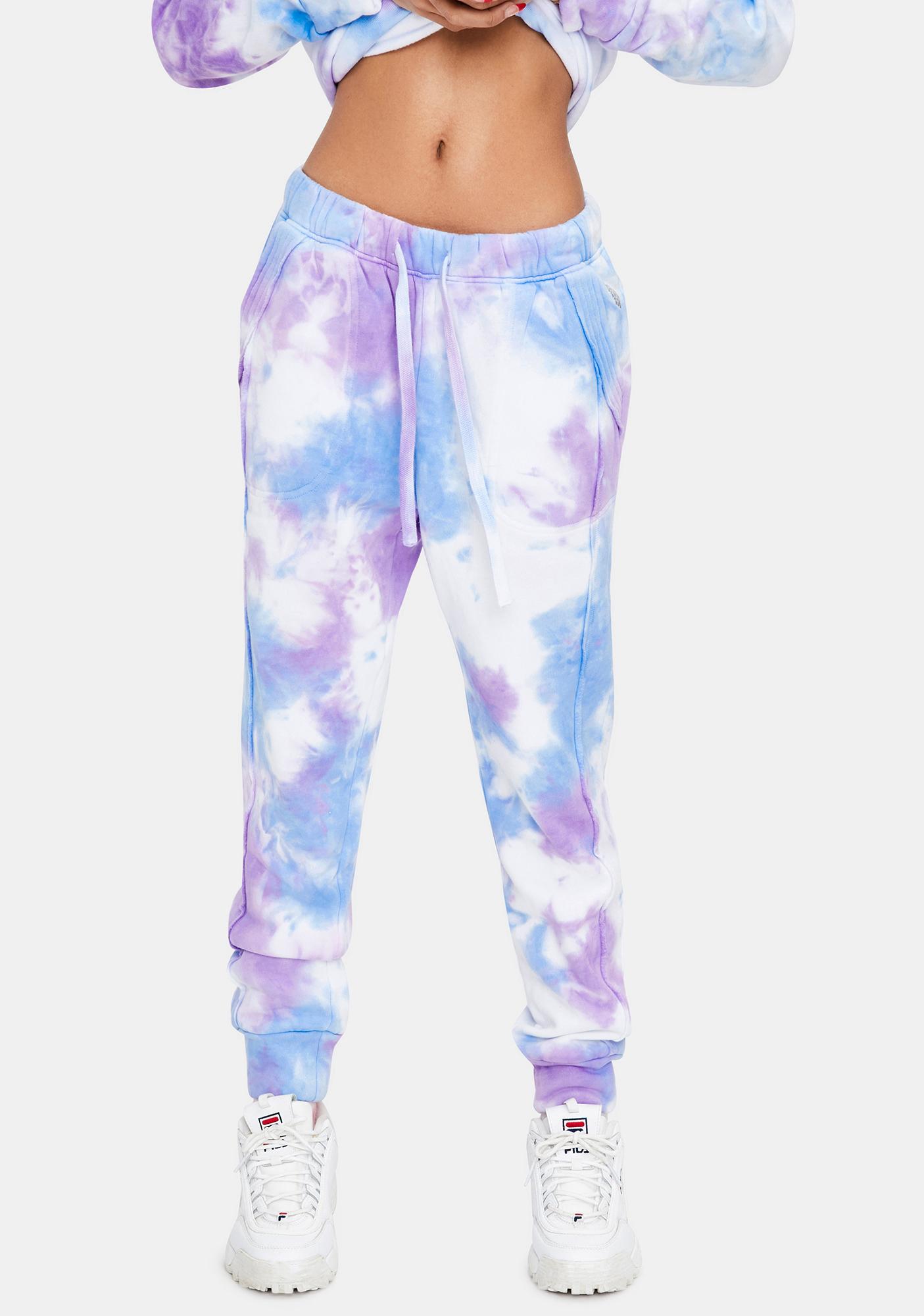 urban outfitters joggers tie dye