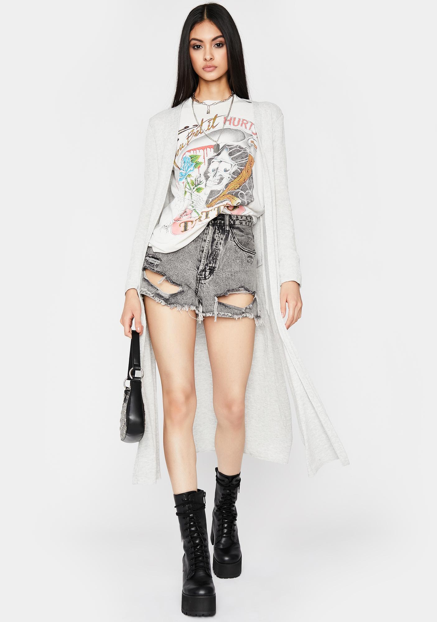 jersey duster cardigan