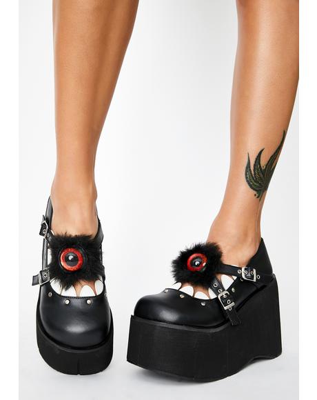 platform mary janes size 10