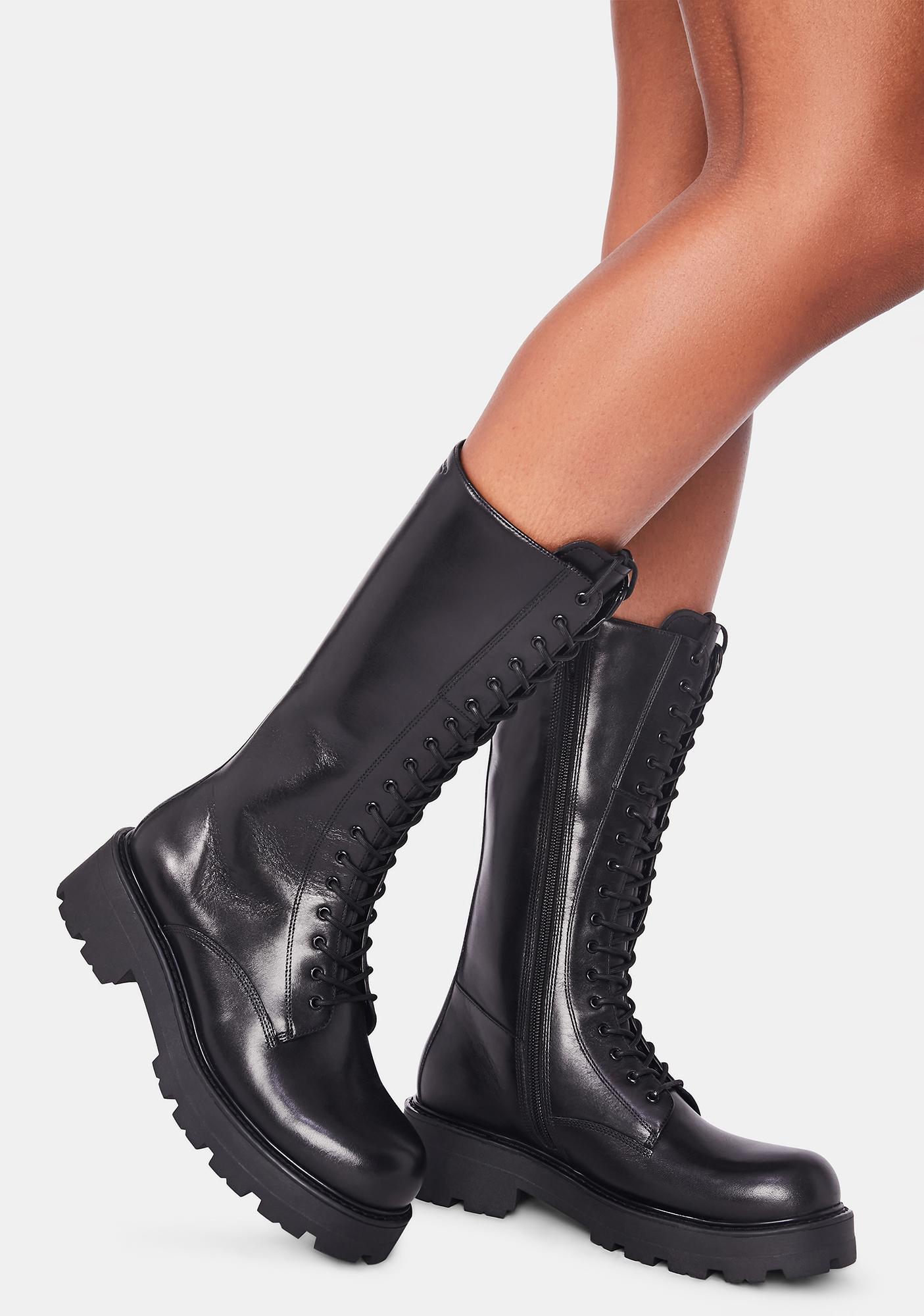 cosmo leather sneaker boot