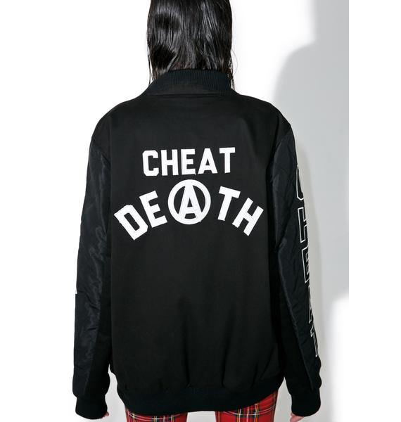 Iron Fist Cheat Death Bomber Jacket Dolls Kill