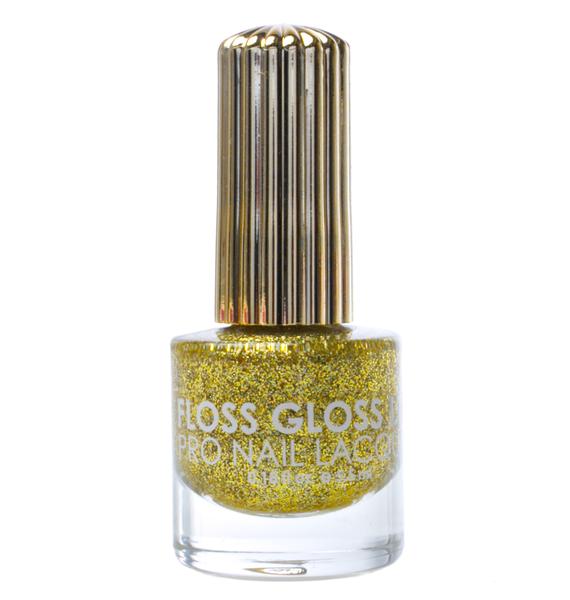 Floss Gloss Stun Gold Holographic Nail Polish | Dolls Kill