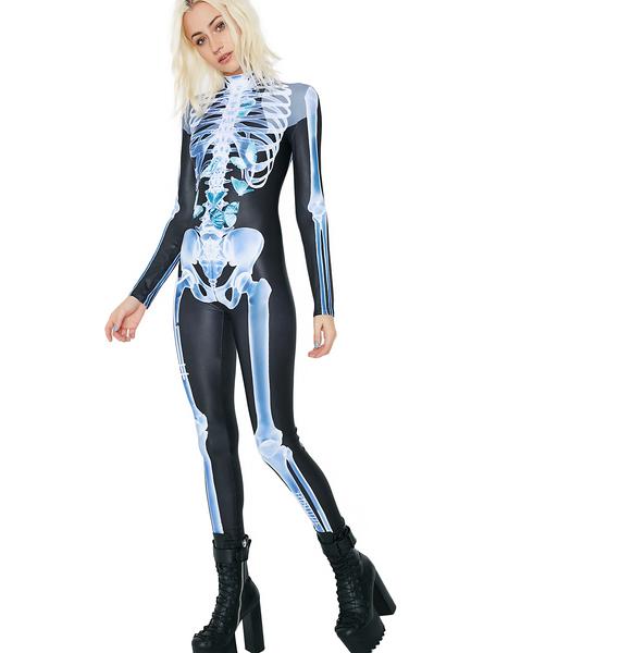 Sexy X-Ray Skeleton Jumpsuit | Dolls Kill
