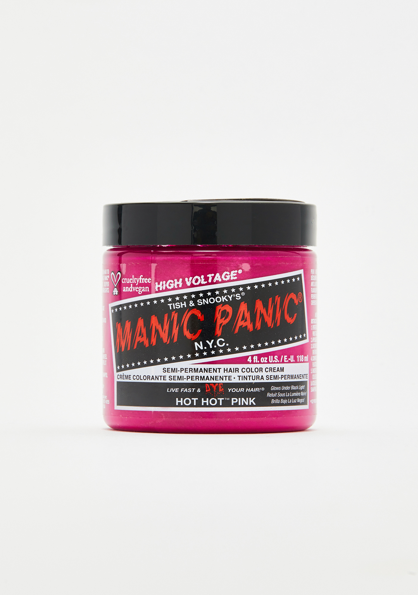 Manic Panic Hot Hot Pink Classic High Voltage UV Hair Dye Dolls Kill