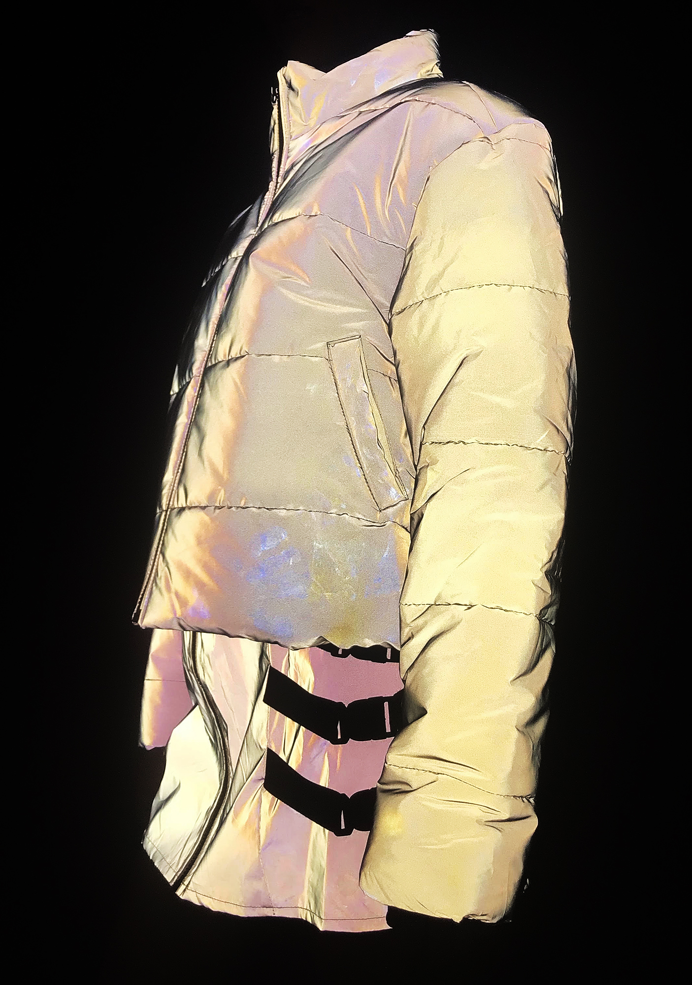 roxley reflective puffer jacket