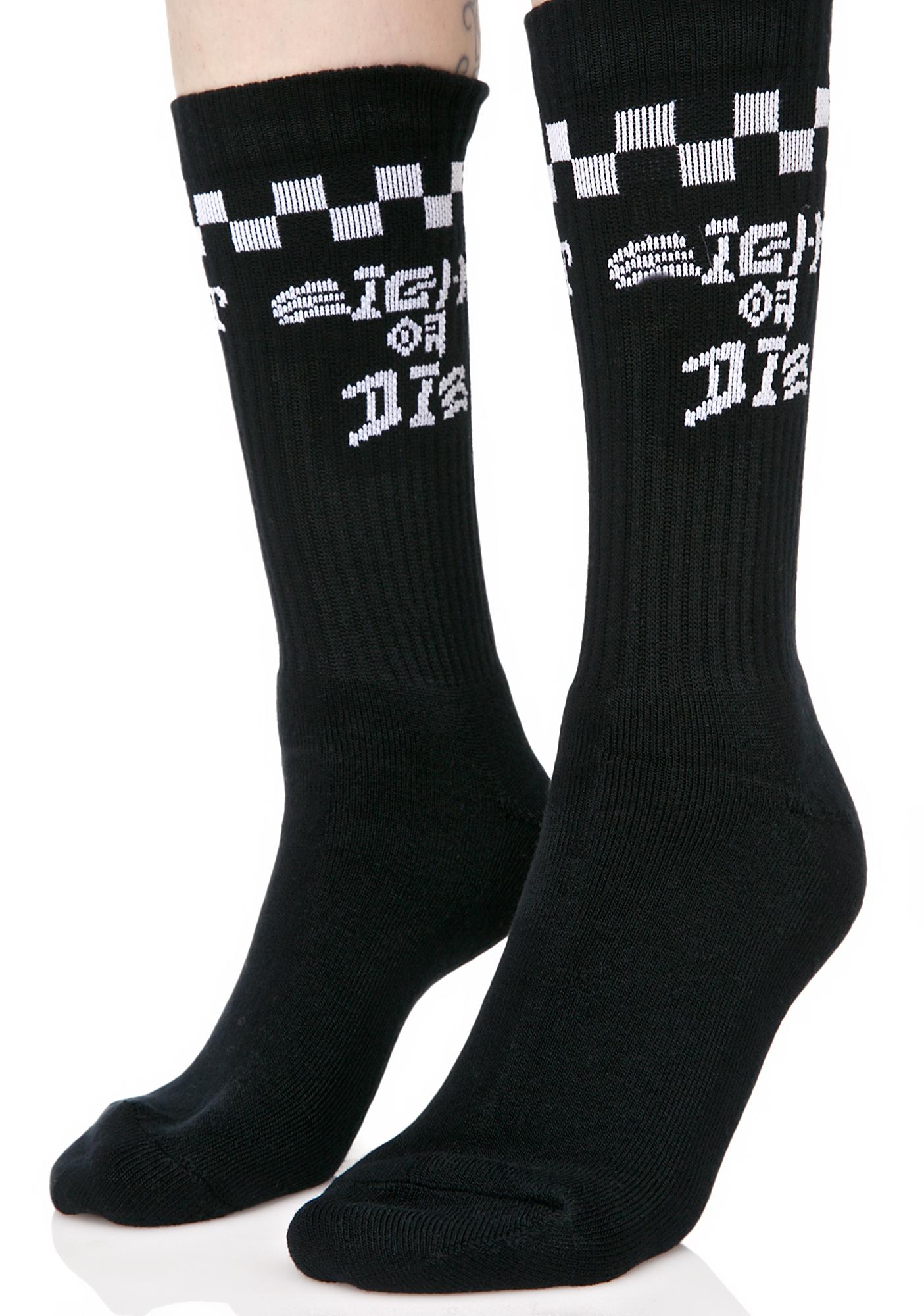 Rebel8 Eight Or Die Socks | Dolls Kill