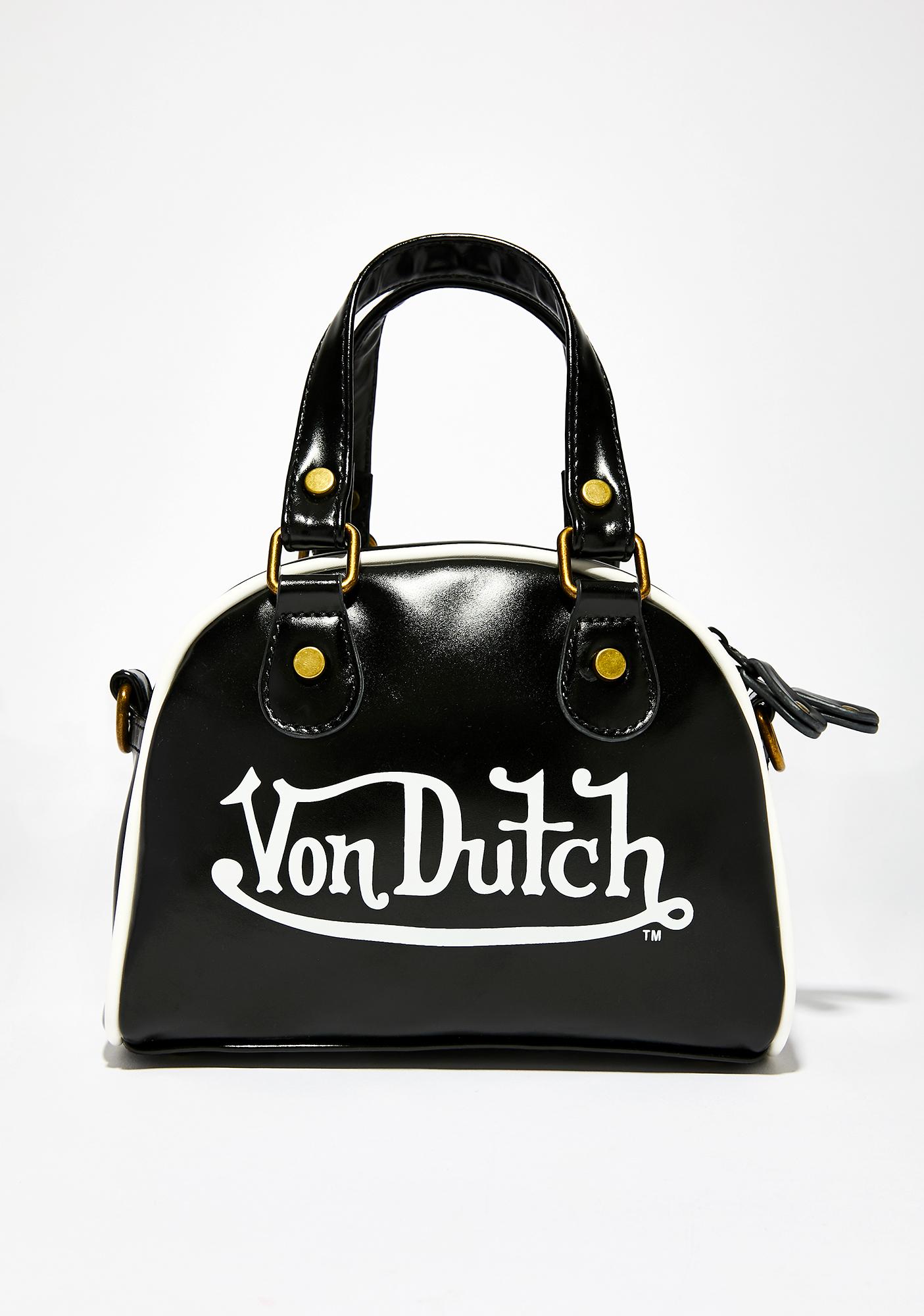 von dutch large bowling bag