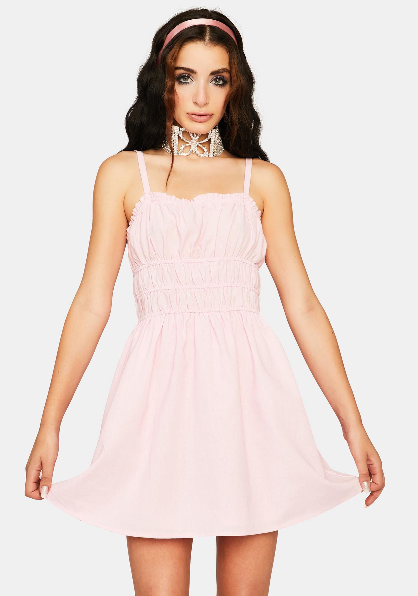 blush sundress