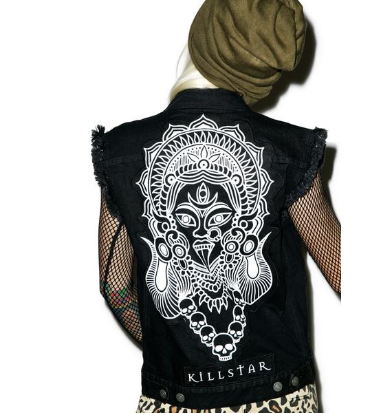 Killstar Kali Denim Vest | Dolls Kill