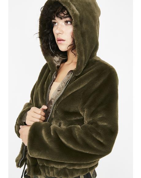 Dank Cuddle Buddy Fuzzy Jacket