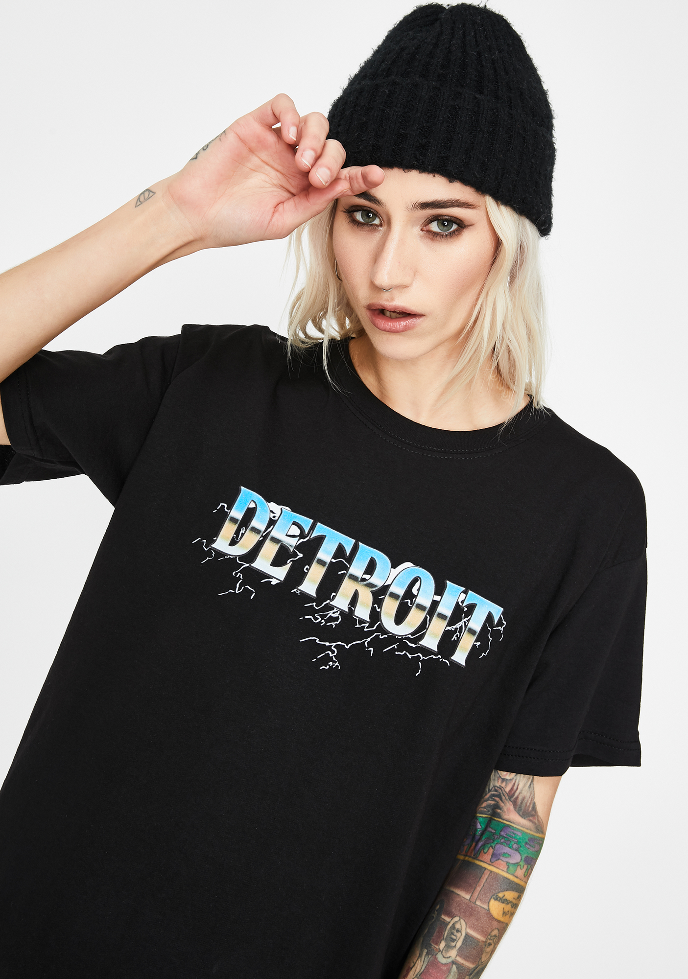 Daisy Street Detroit Graphic Print Tee | Dolls Kill