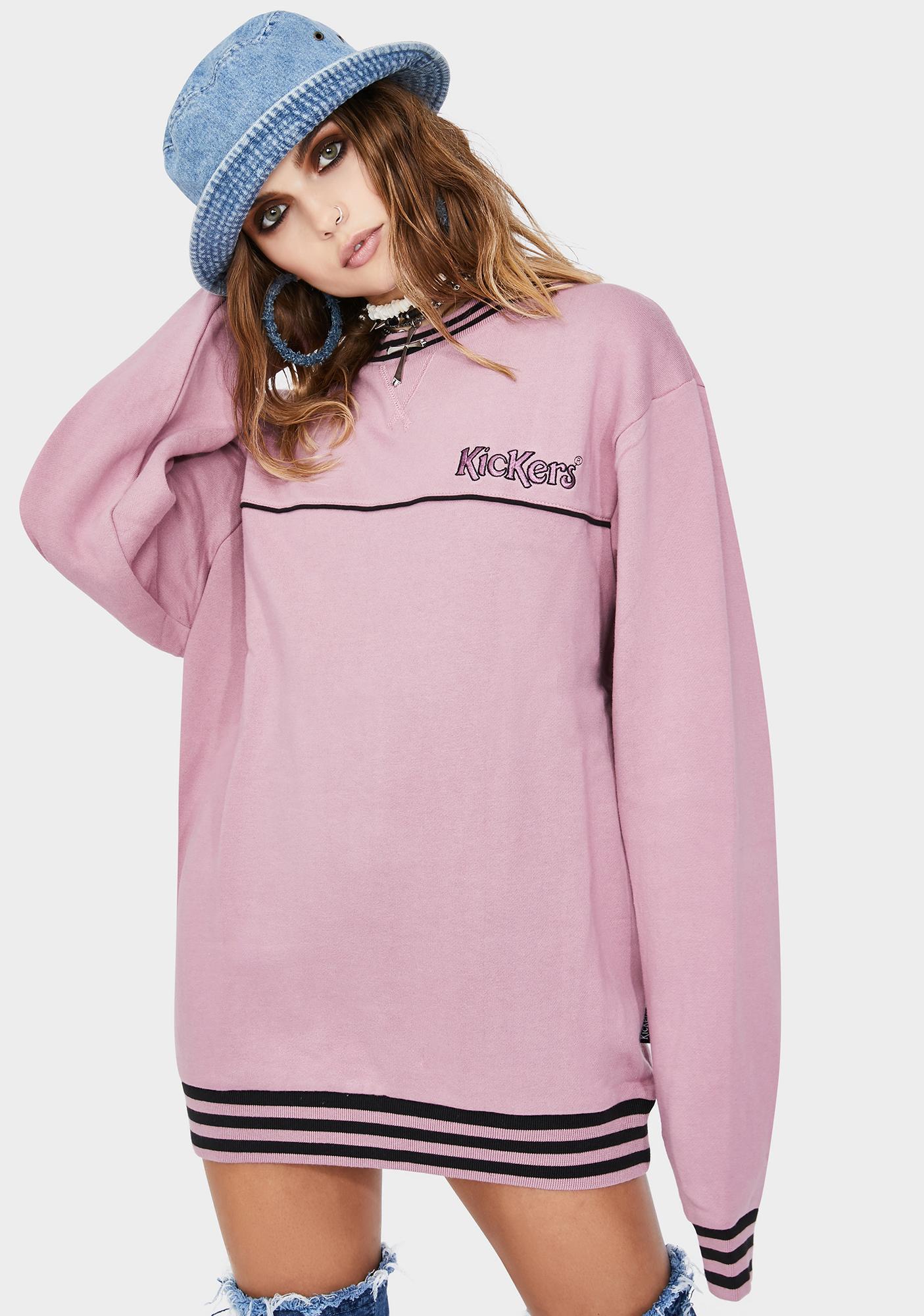pink kickers sweatshirt