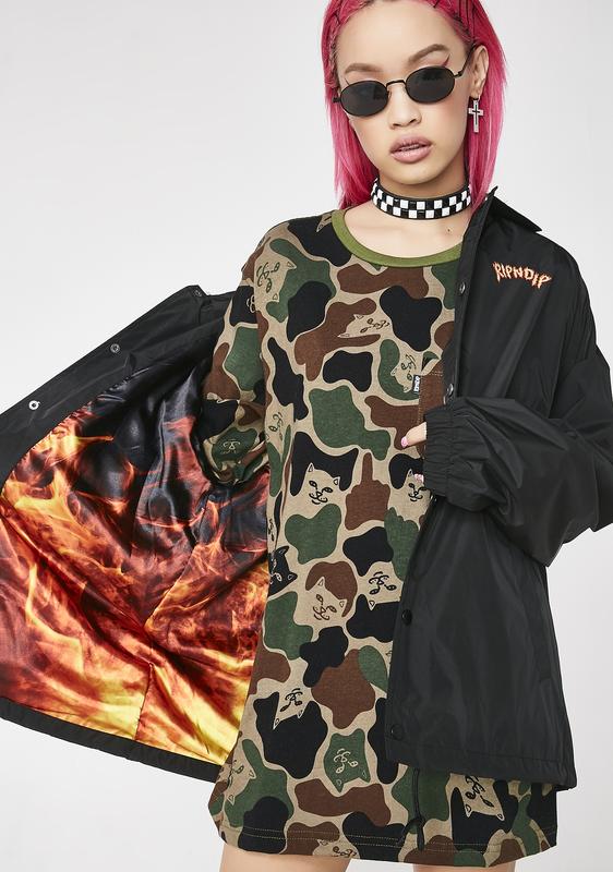 ripndip inferno coach jacket