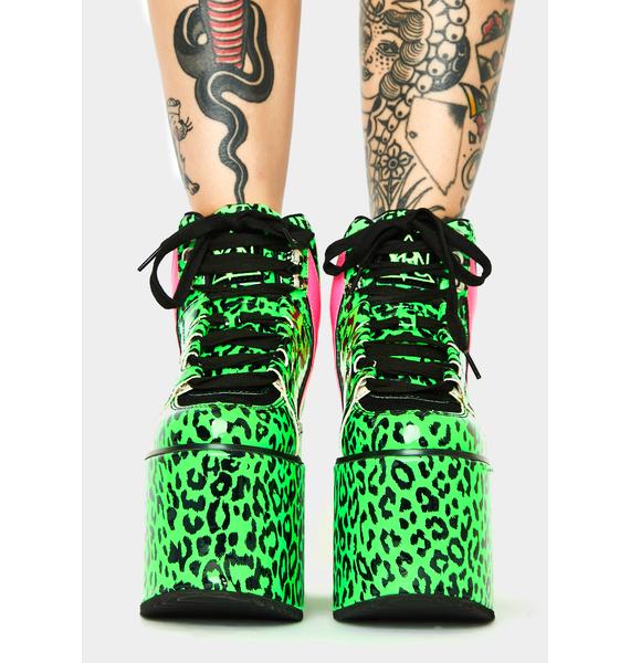 platform leopard sneakers