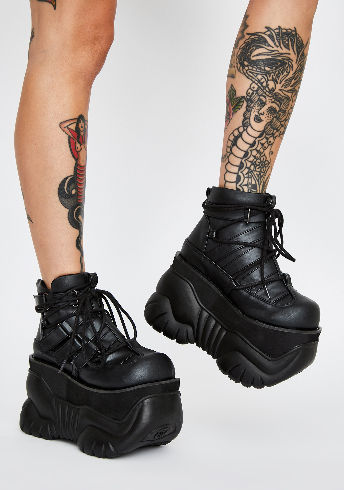 Demonia Psytrix Platform Boots | Dolls Kill