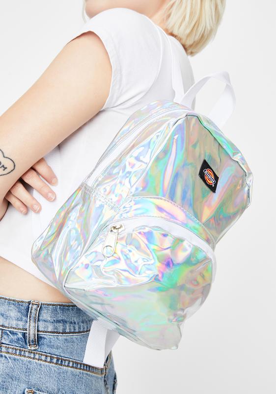 dickies holographic backpack